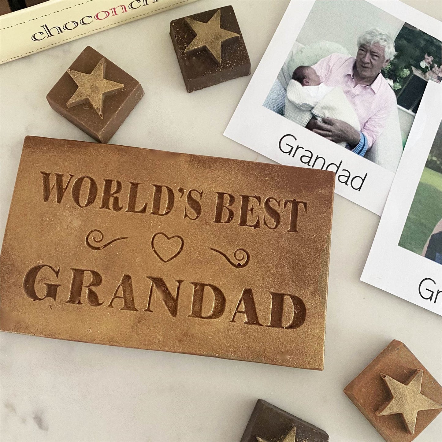 World's Greatest Grandad Chocolate Gift Box - Case Of 6