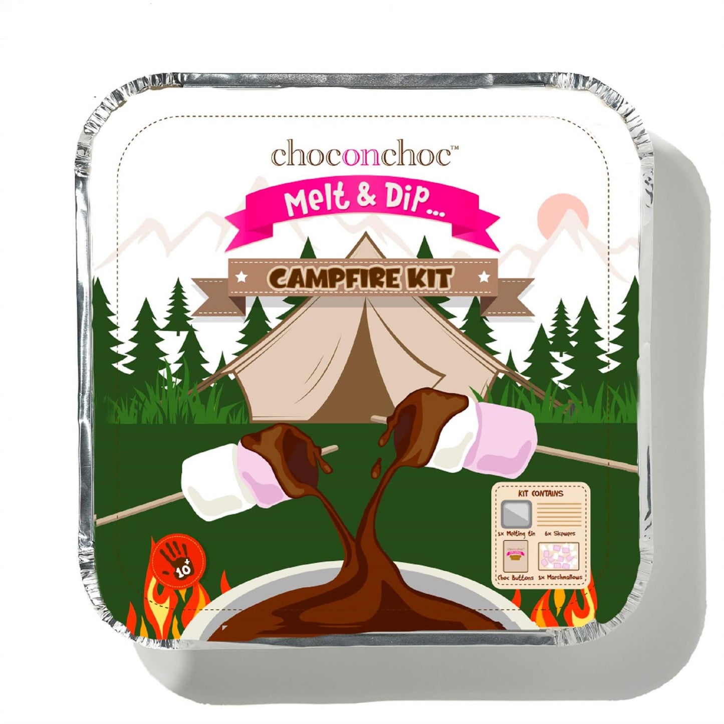 Chocolate Campfire Melting Kit - Case Of 6