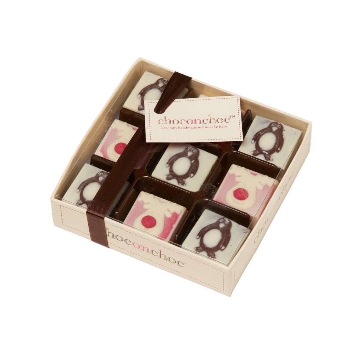 Chocolate Reindeer And Penguins - Case Of 6