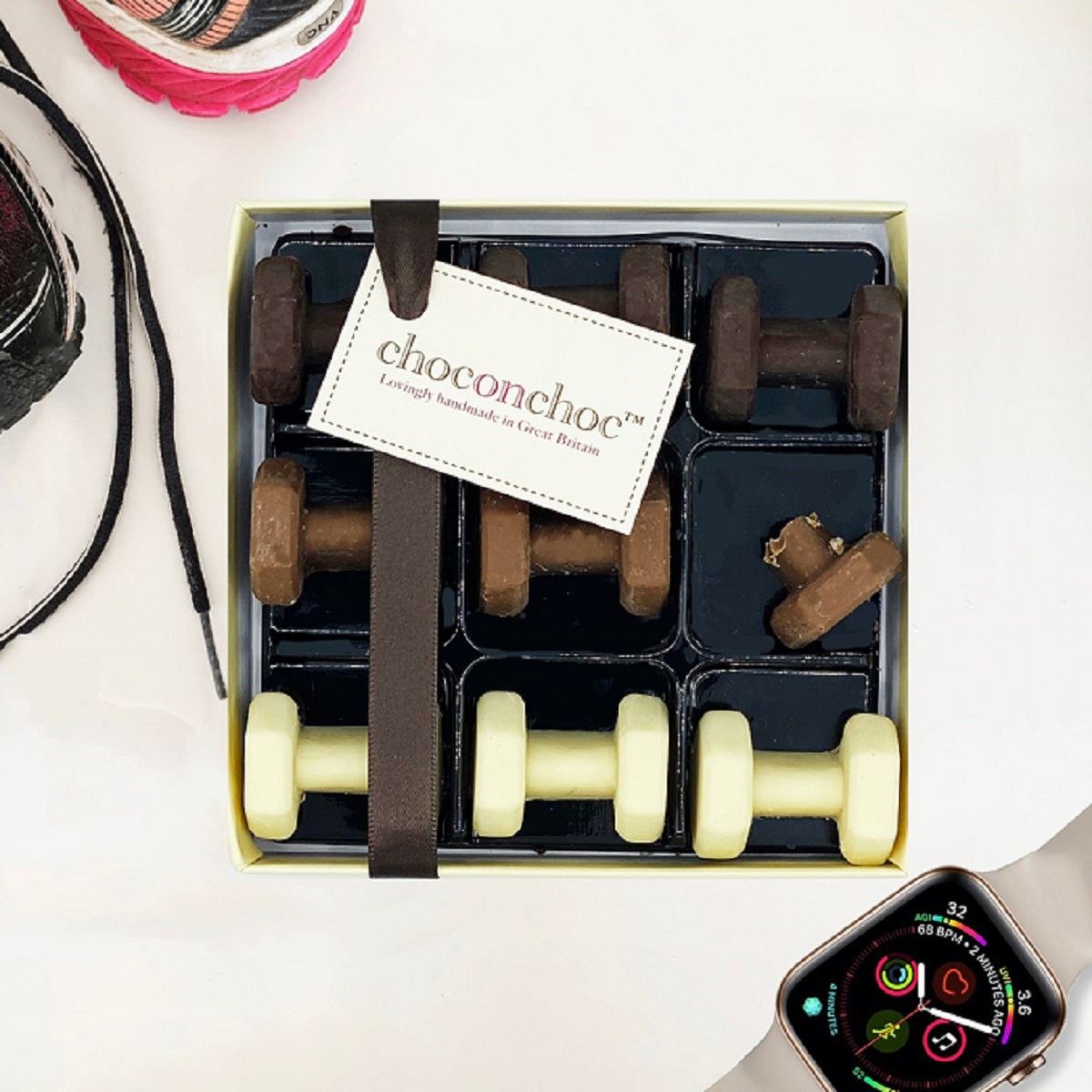 Chocolate Dumbbells - Case Of 6