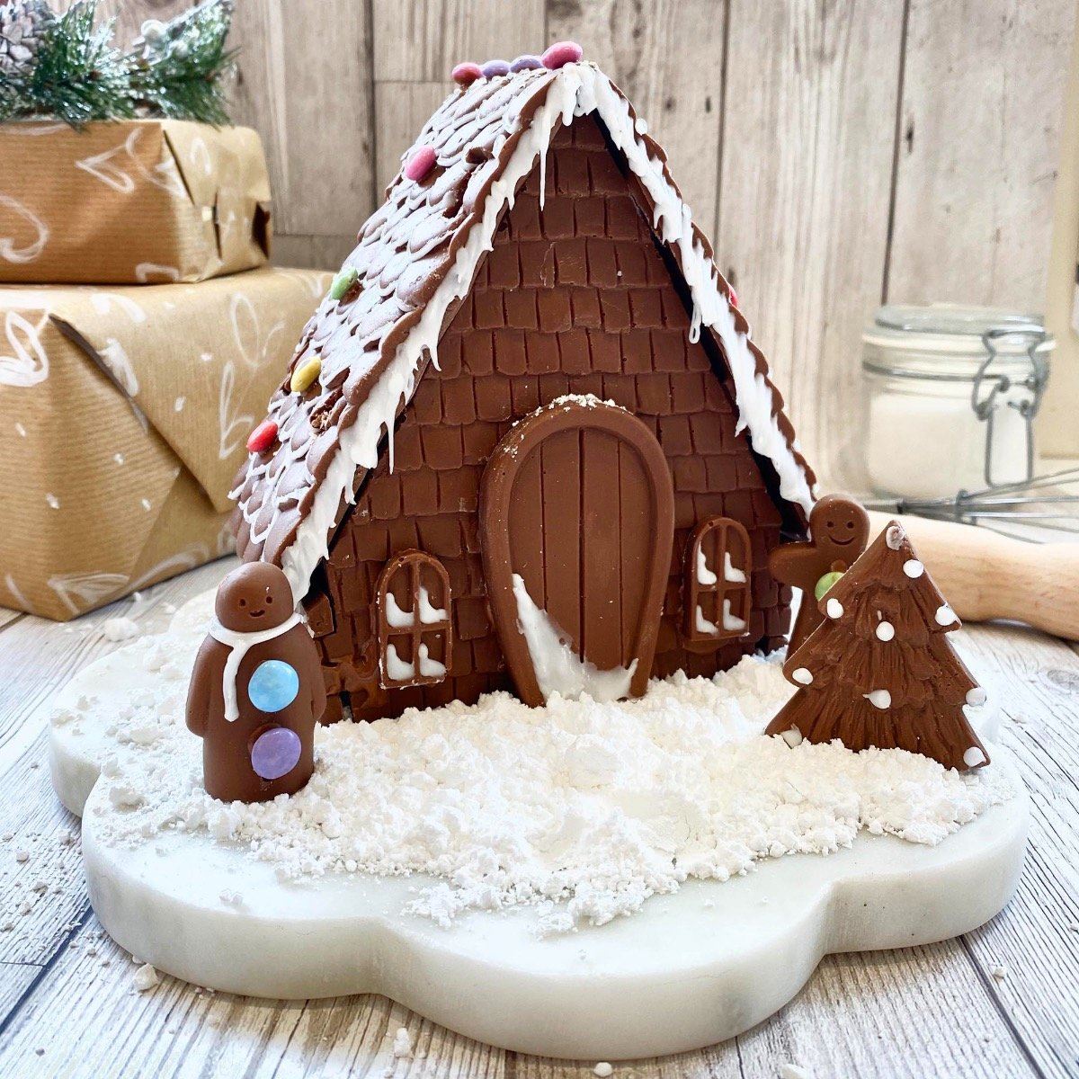 Melt And Make Your Own Chocolate Christmas Grotto - Case Of 6