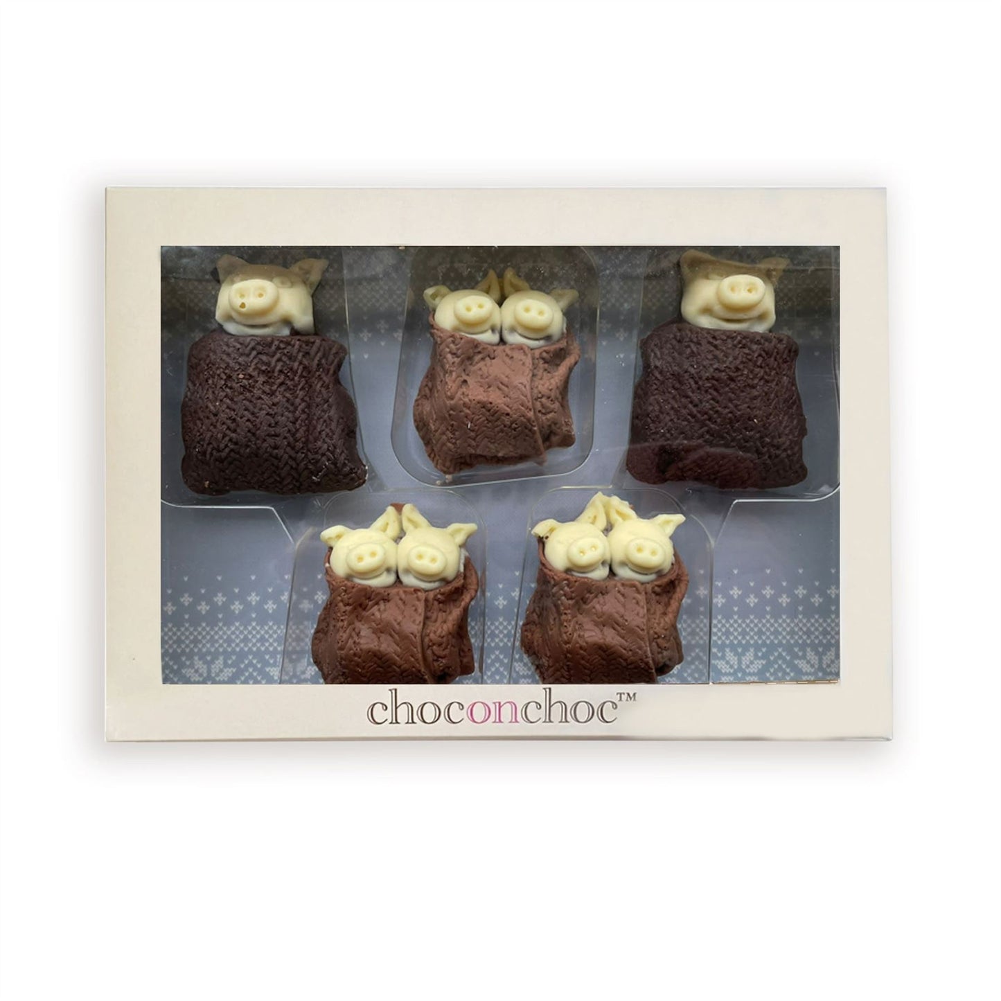 Pigs in Milk & Dark Chocolate Blankets - Case Of 6