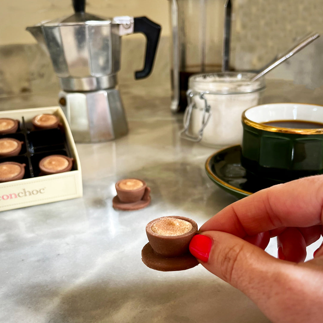 Cappucino Flavoured Chocolate Cups - Case Of 6