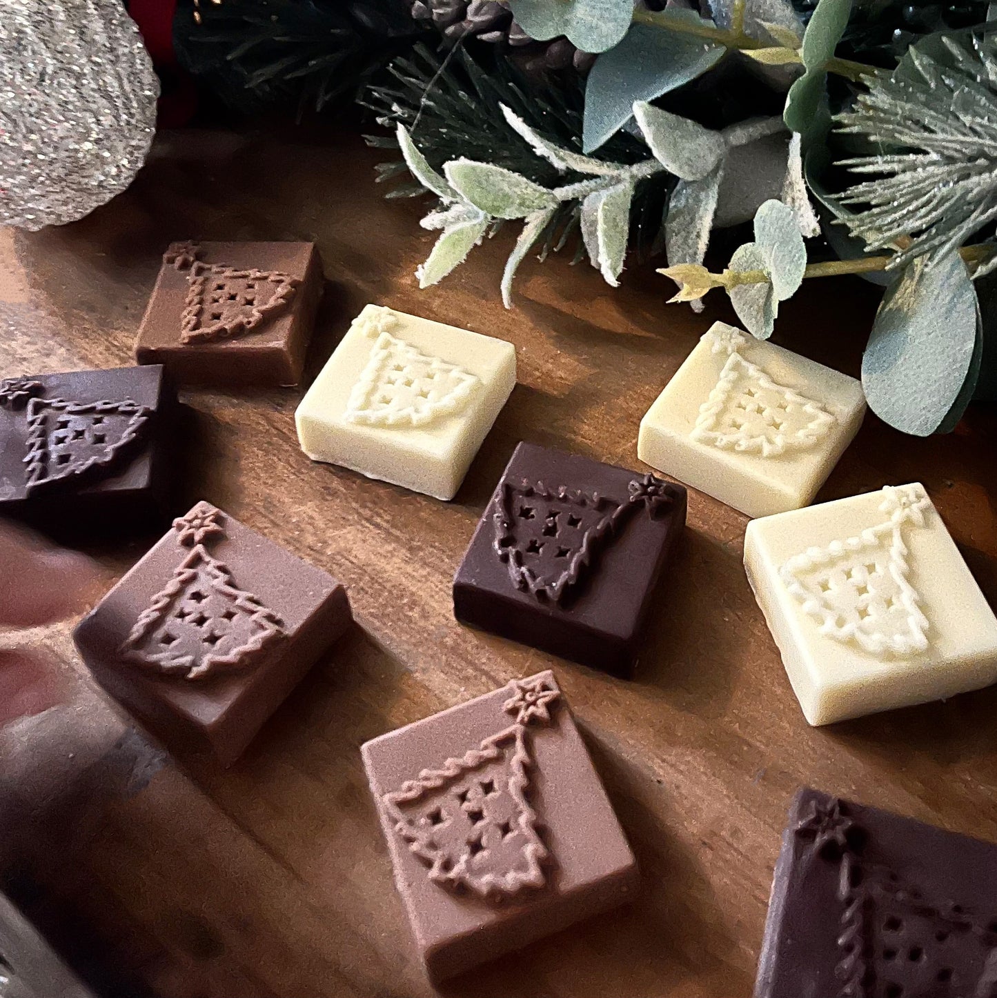 Assorted Chocolate Trees - Case Of 6