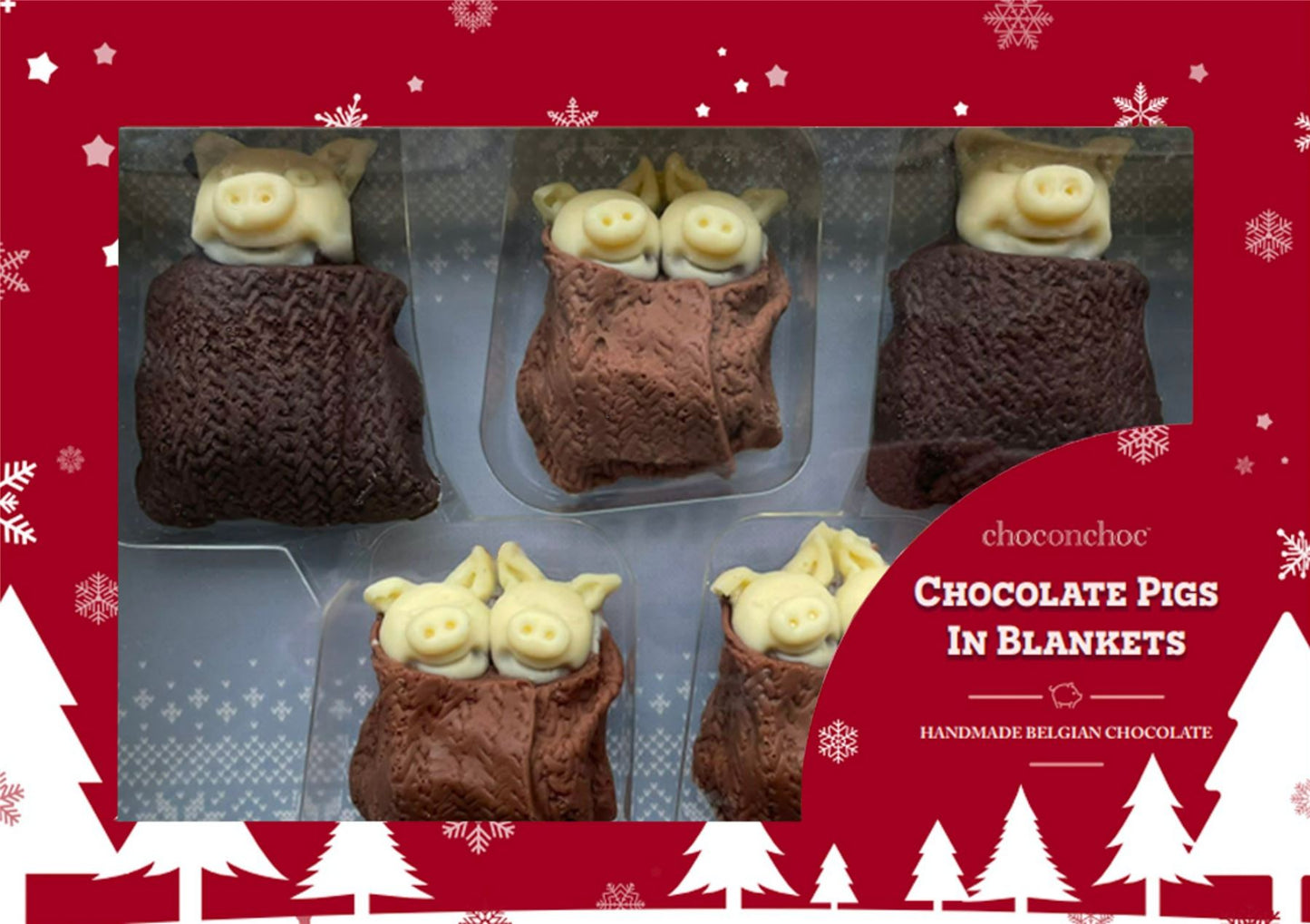 Pigs in Milk & Dark Chocolate Blankets - Case Of 6
