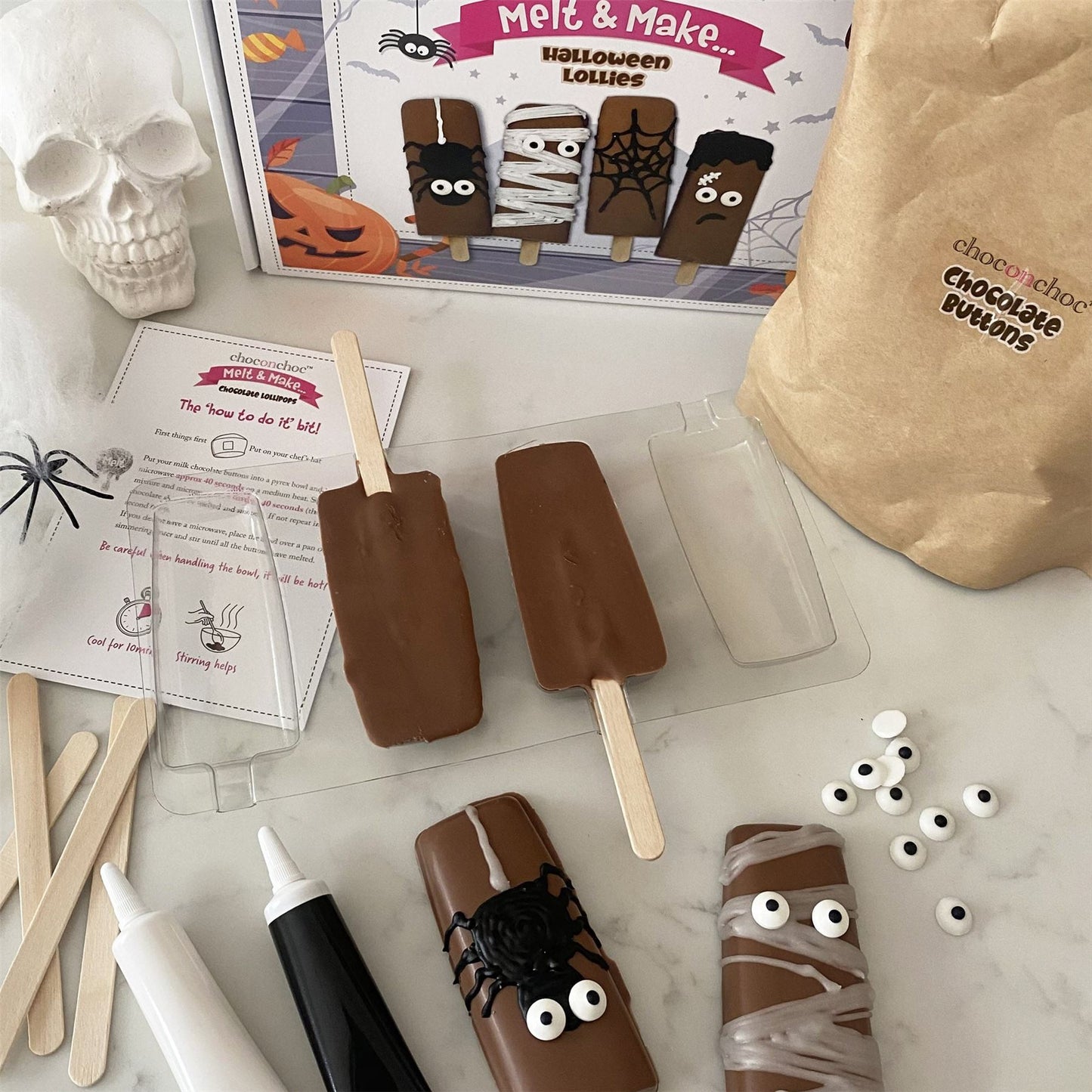 Make Your Own Halloween Lollies - Case Of 6