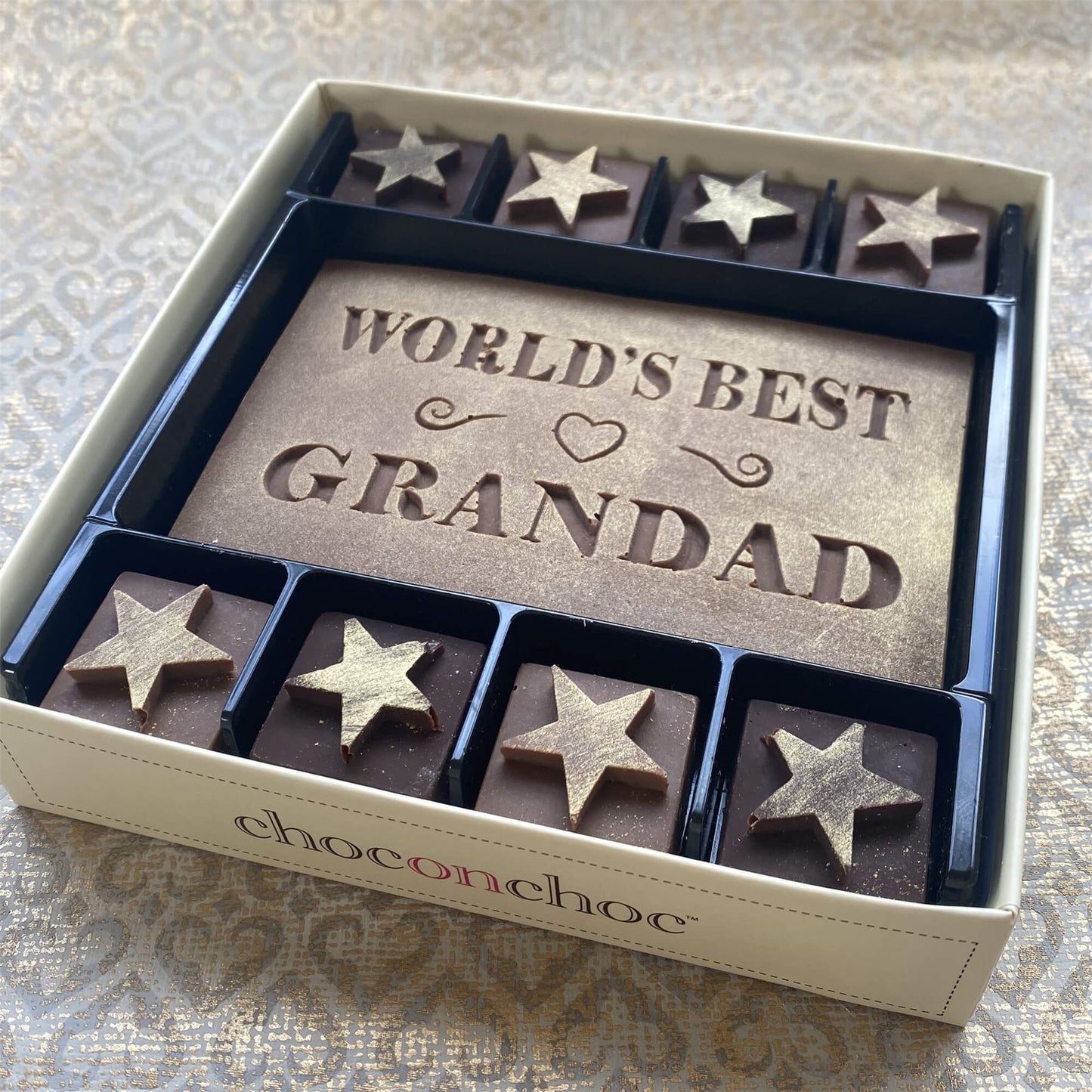 World's Greatest Grandad Chocolate Gift Box - Case Of 6