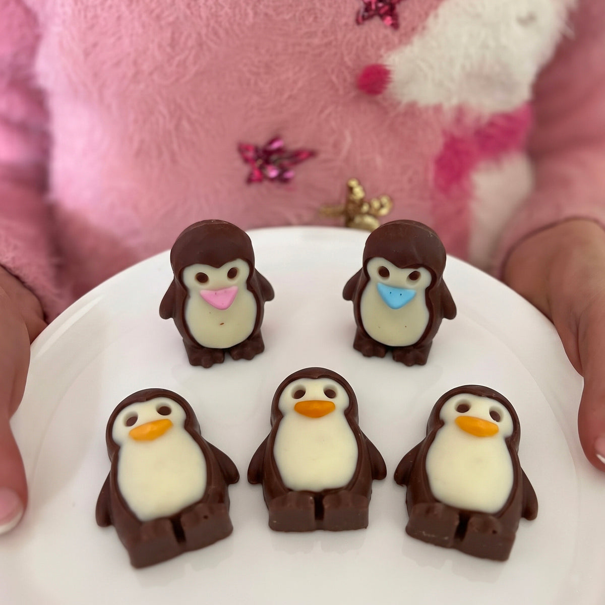 Chocolate Christmas Penguins - Case Of 6