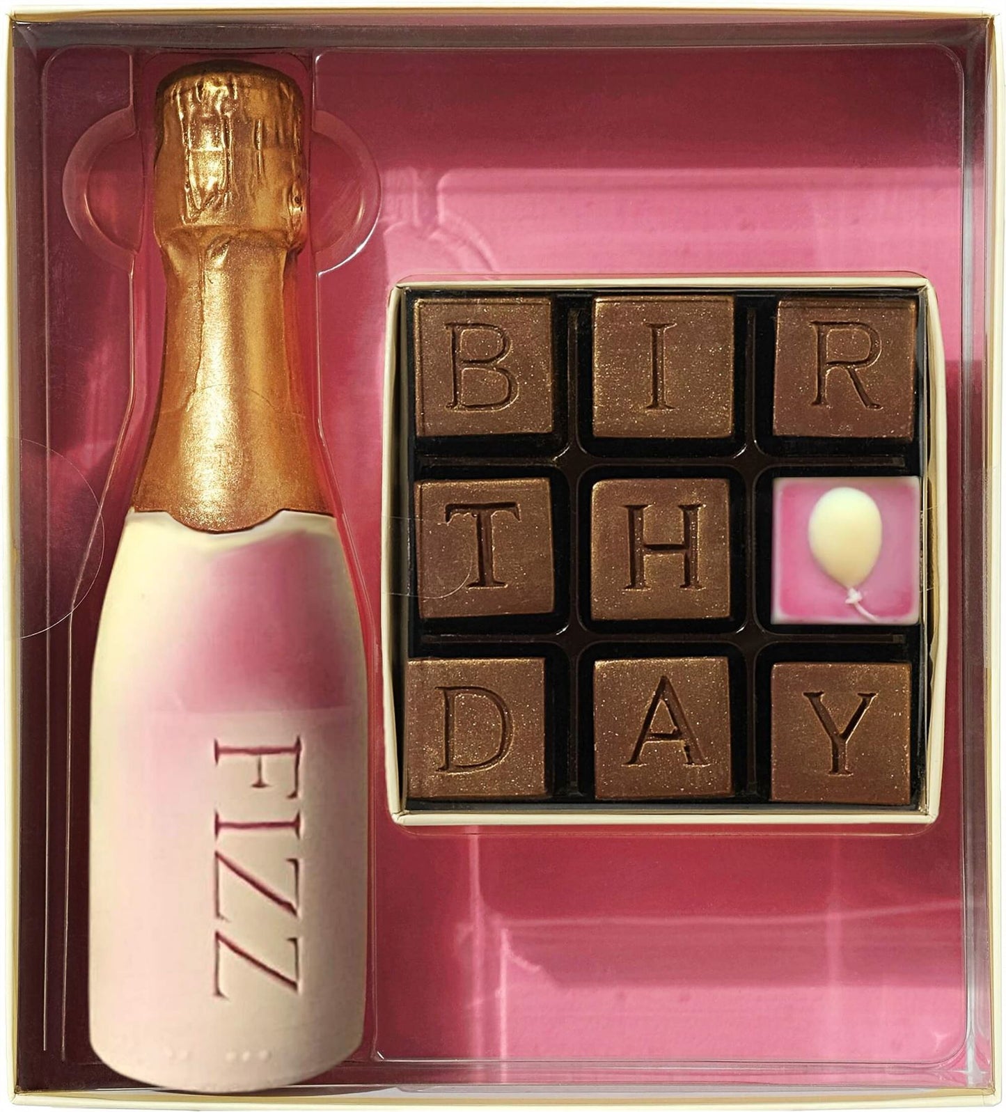 Chocolate Birthday And Fizz Gift Box - Case Of 6