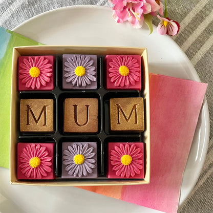 Milk Chocolate Mum & Flowers - Case Of 6