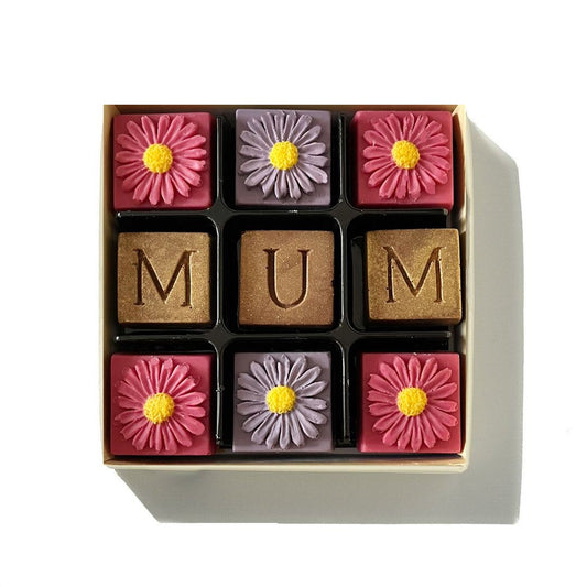 Milk Chocolate Mum & Flowers - Case Of 6