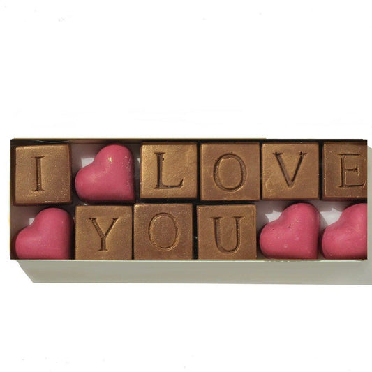 I Love You Chocolate Message - Case Of 6