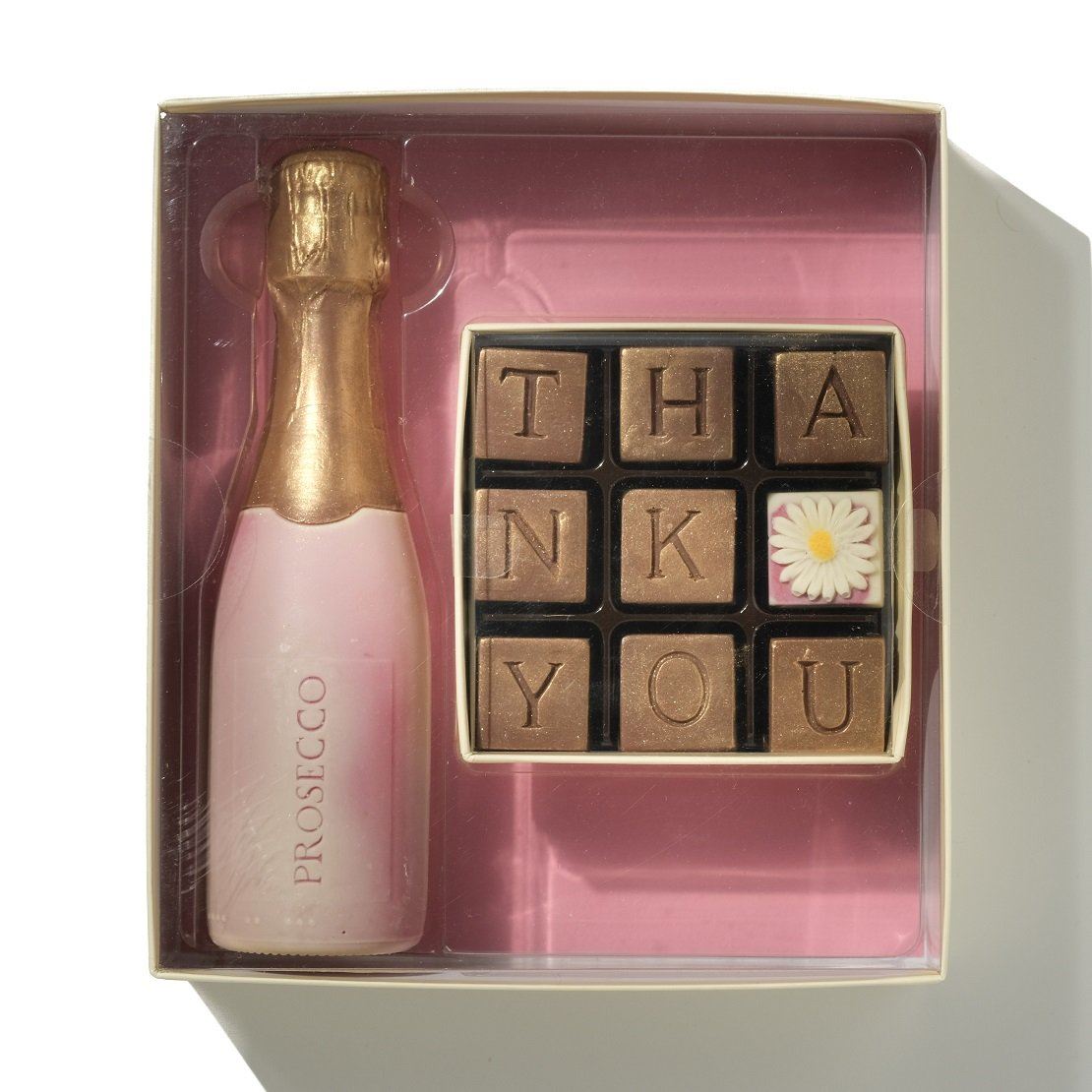 Chocolate Prosecco Thank You Gift Box - Case Of 6