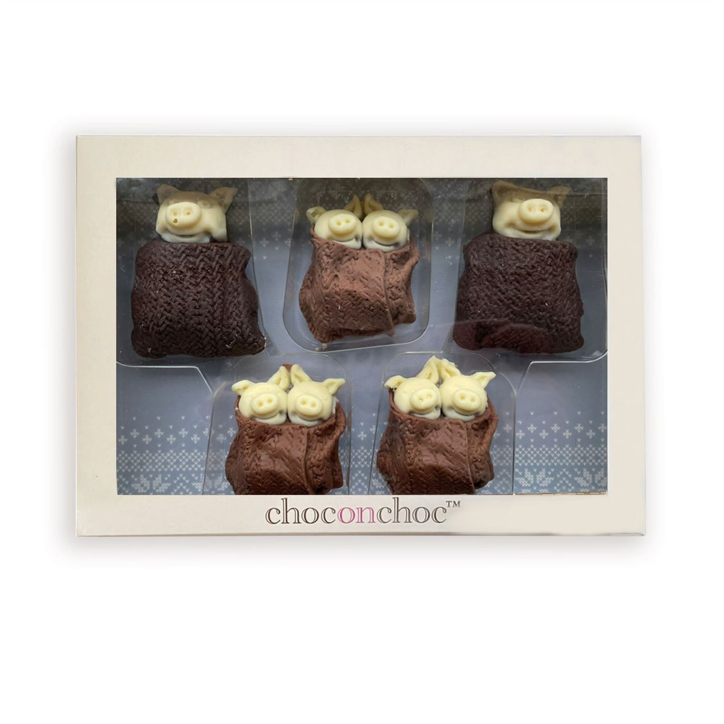 Pigs in Milk  & Dark Chocolate Blankets - Case Of 6