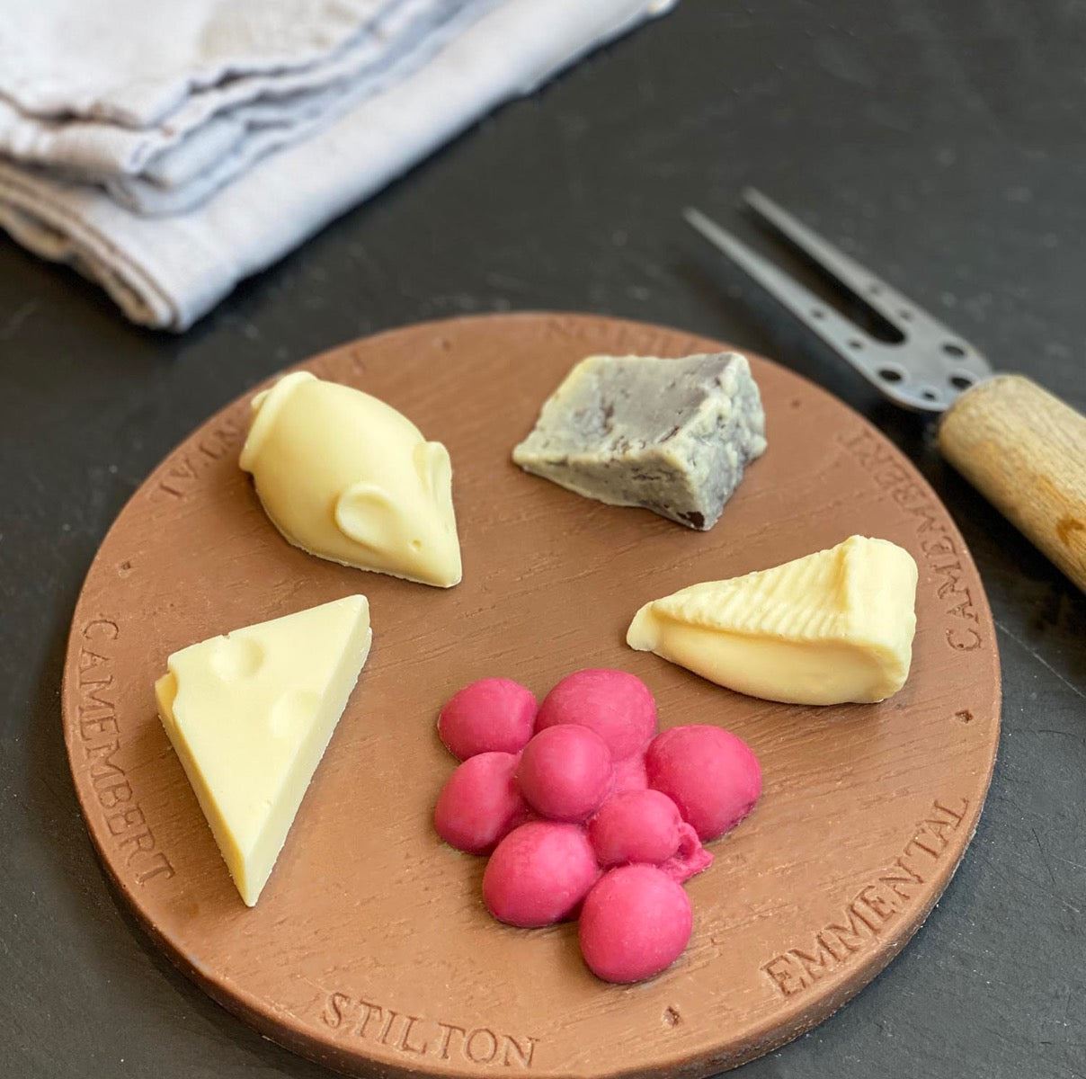 Mini Chocolate Cheese Board - Case Of 6