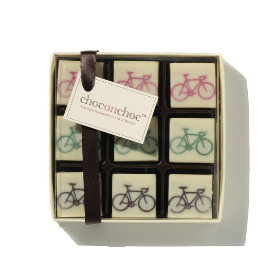 Chocolate Bicycles Colourful - Case Of 6