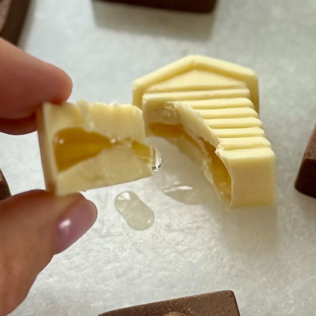 Chocolate Bees with a Honey filled Hive - Case Of 6