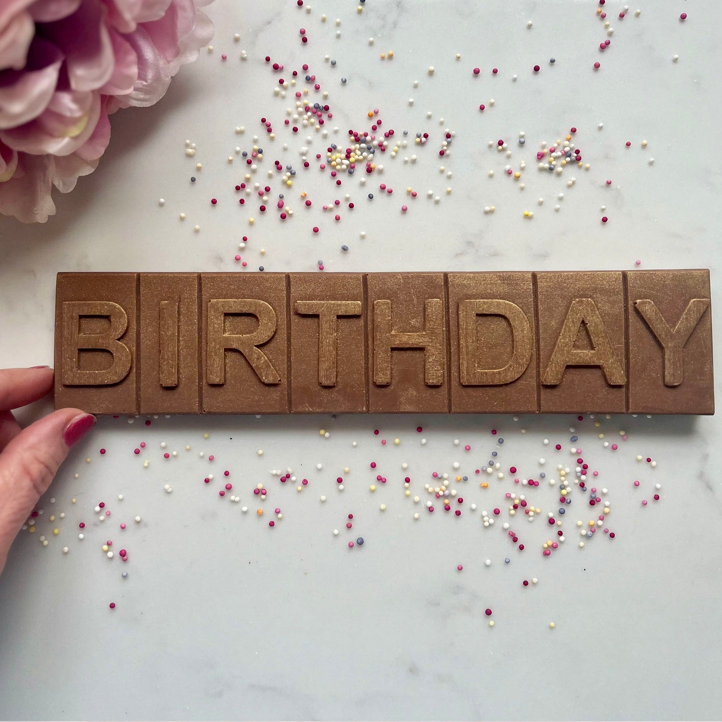 Chocolate Birthday Message - Case Of 6