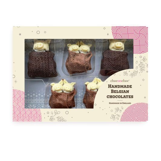 Pigs in Milk  & Dark Chocolate Blankets - Case Of 6
