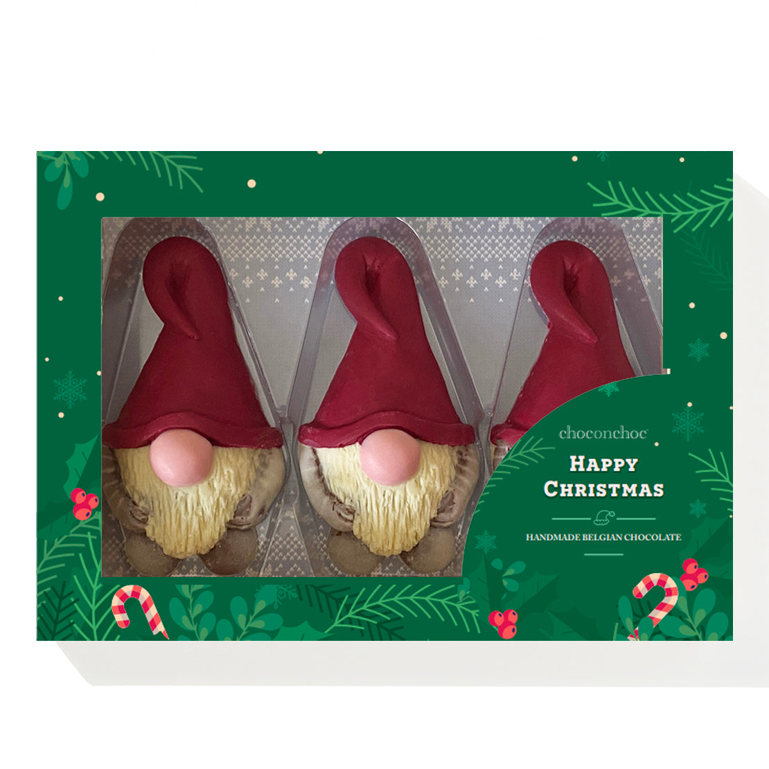 Chocolate Christmas Gonks - Case Of 6