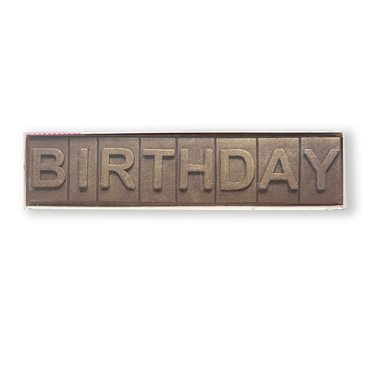 Chocolate Birthday Message - Case Of 6