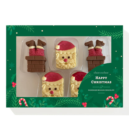 Chocolate Santa Box - Case Of 6