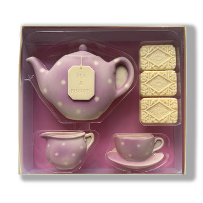 Teapot & Biscuit Set - Case Of 6