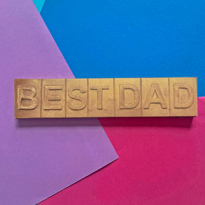 Chocolate Best Dad Message - Case Of 6