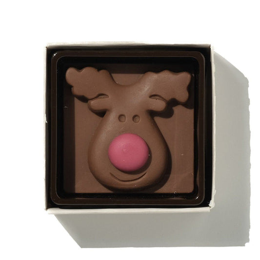 Mini Chocolate Reindeer - Case Of 6