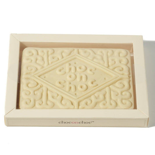 Giant Custard Cream Biscuit Shaped Chocolate - Case Of 6