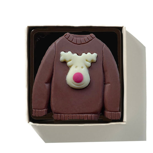 Mini Milk Chocolate Christmas Jumper - Case Of 6