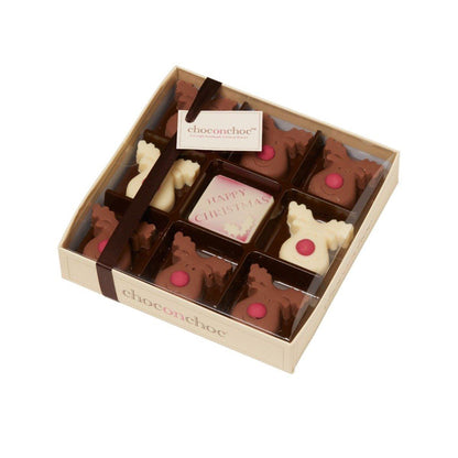 Christmas Chocolate Reindeer Box - Case Of 6